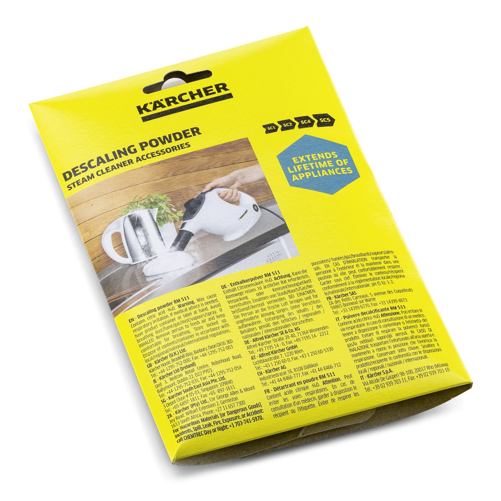 Karcher RM 511 Kireç Çözücü Toz 6 x 17 g