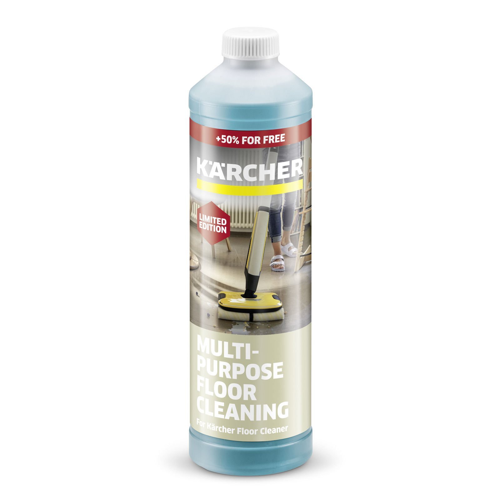 Karcher RM 536 ve Genel Zemin Temizleme Deterjanı - 750 ml (FC Serisi)