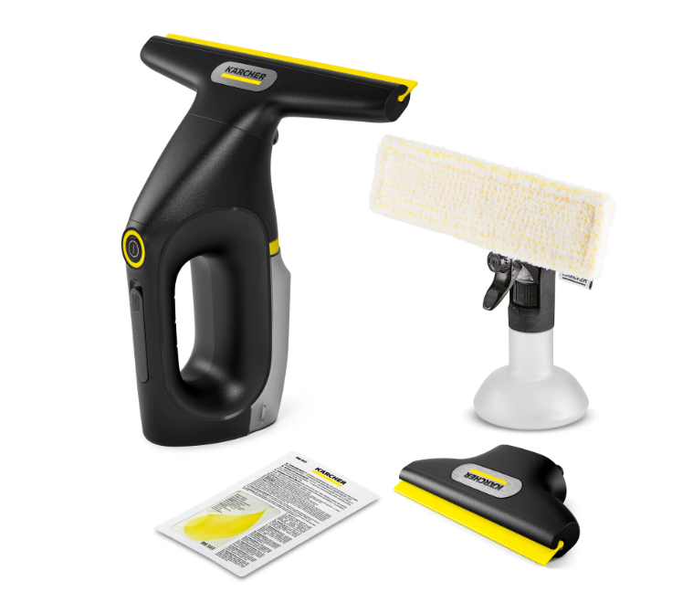 Karcher WV 3 Compact Black Edition + Şarjlı Cam Temizleme Makinesi