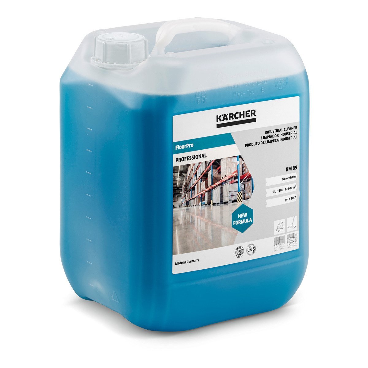 Karcher RM 69 Genel Zemin Temizlik Deterjanı 10 litre