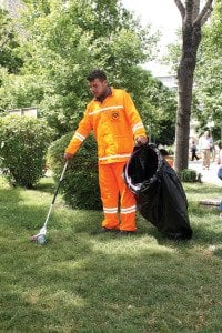 Yengeç Çöp Toplama Aparatı Düz Ağız 92 cm