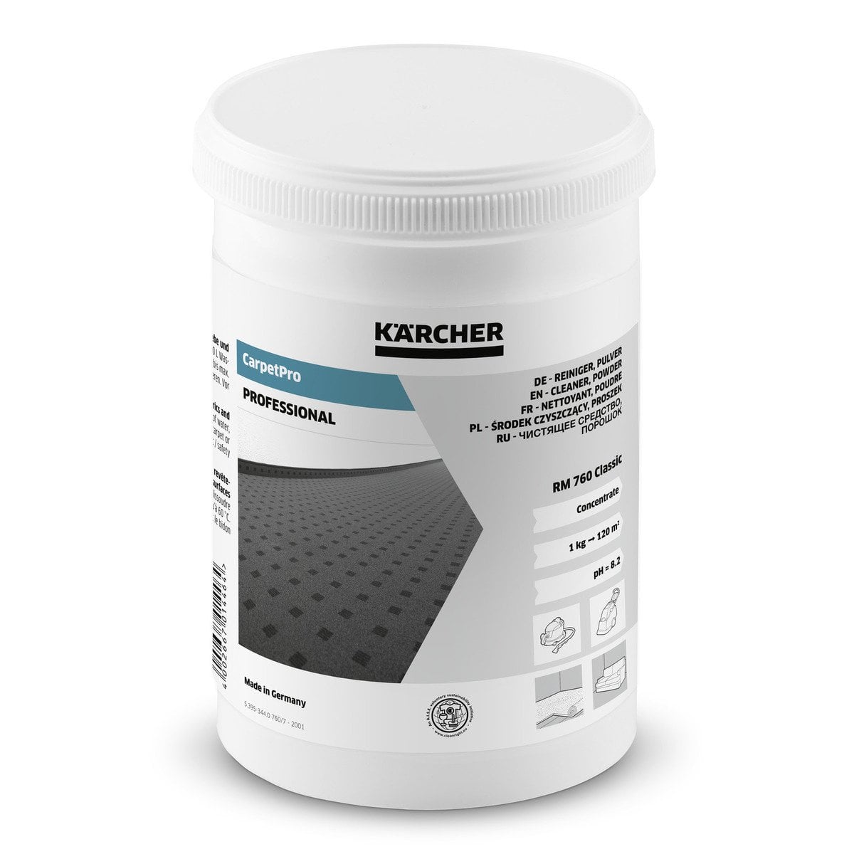 Karcher RM 760 Halı ve Koltuk Temizleme Deterjanı - Toz 800 gr